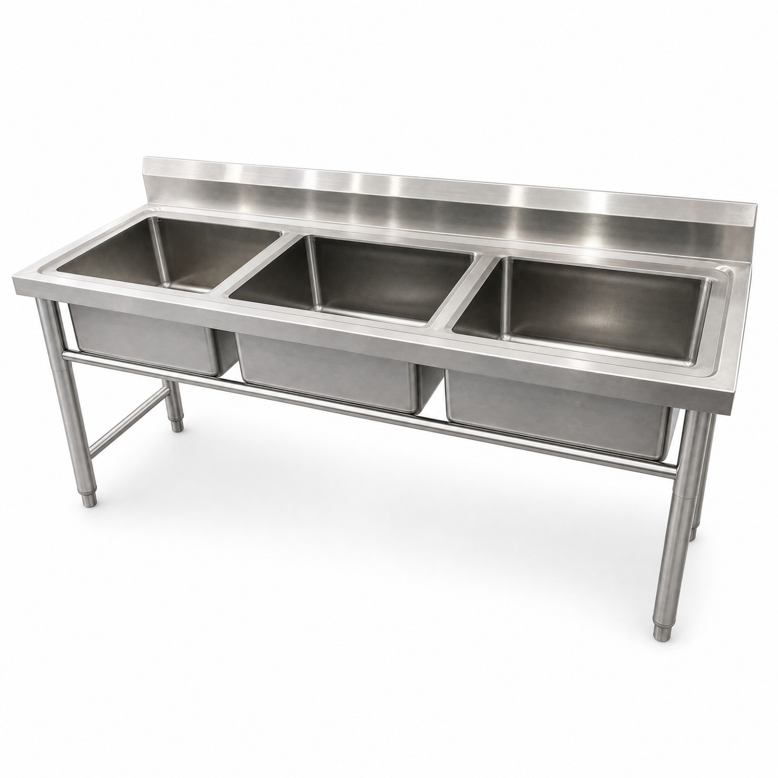 Stainless Steel Work Tables, Sinks & Shelving - Commercial Kitchen
