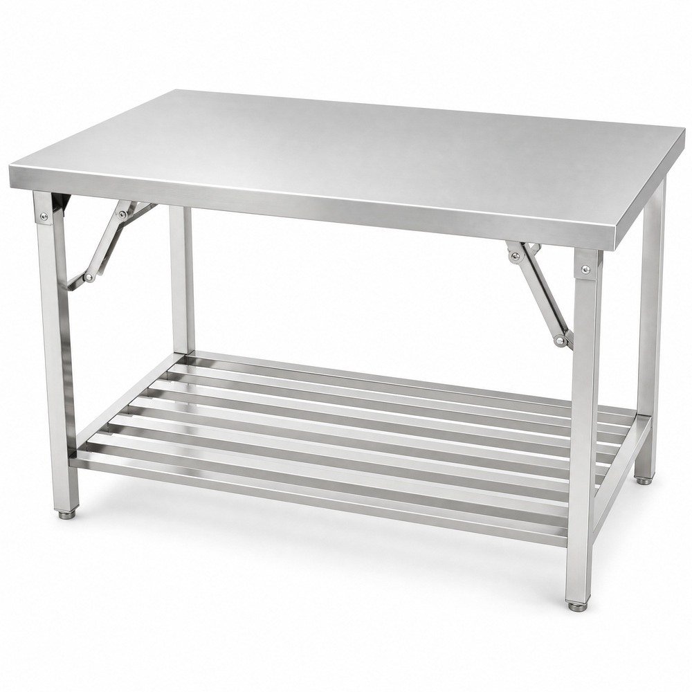 Folding Stainless Steel Work Table — product overview