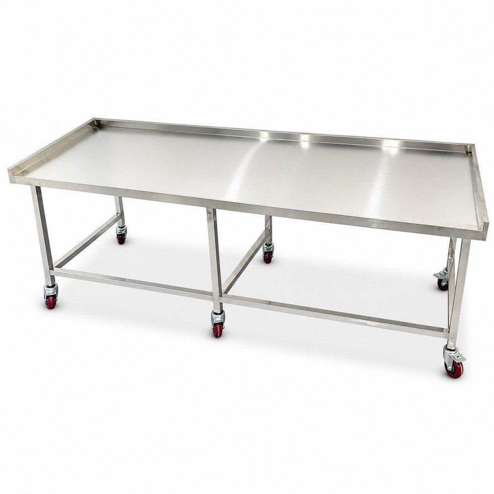 Mobile Stainless Steel Work Table Cart — product overview