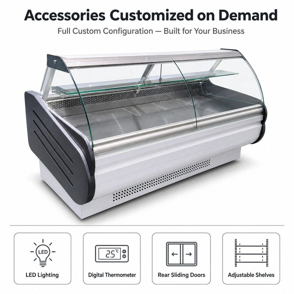 Refrigerated Deli Display Case — key features
