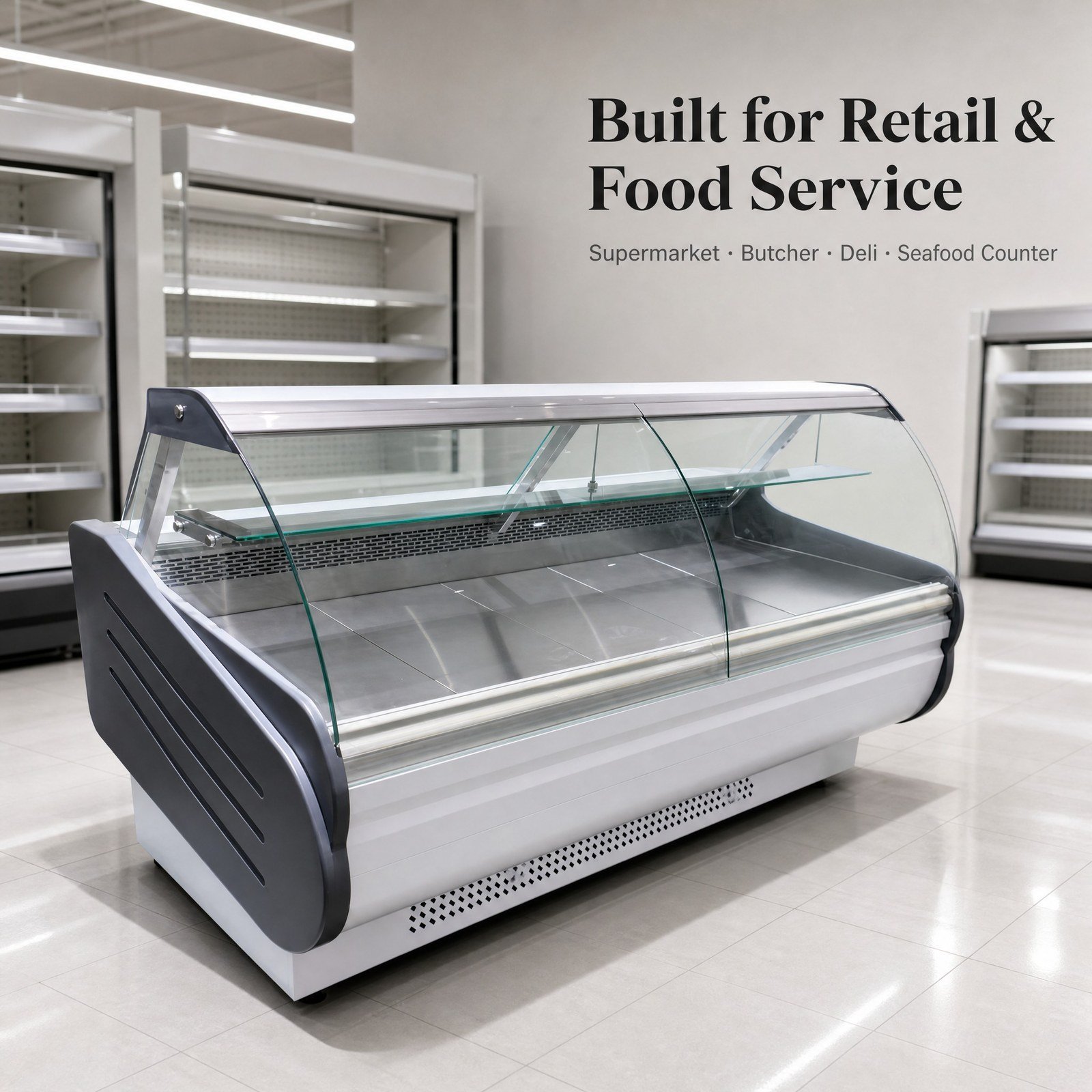 Refrigerated Deli Display Case — in store