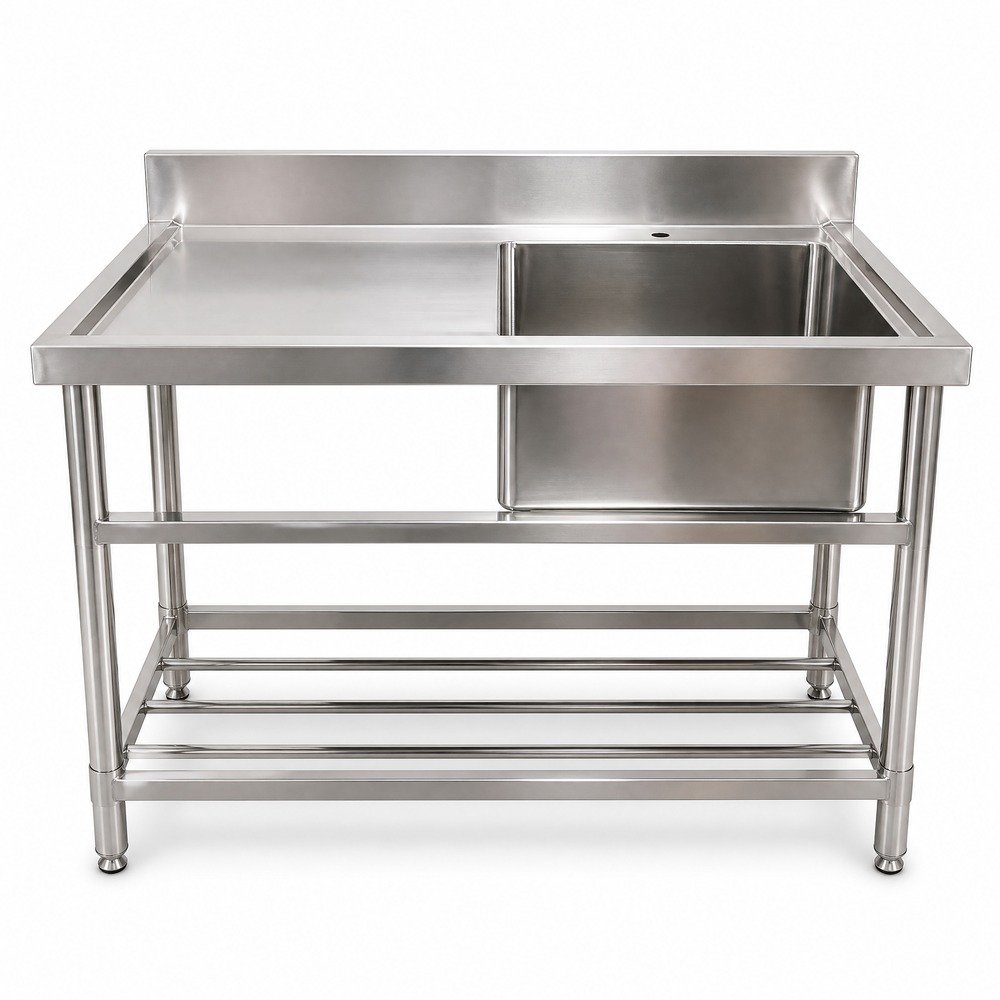 Sink Work Table with Undershelf — product overview