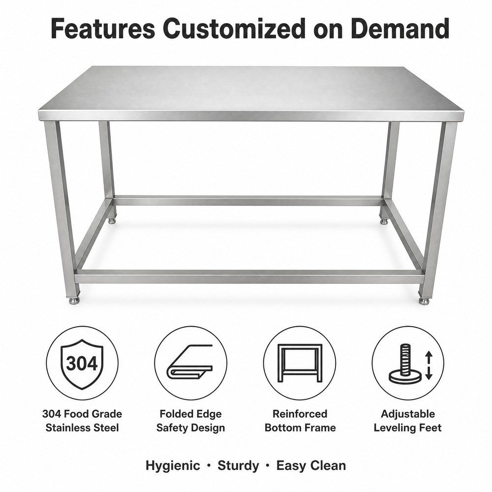 Stainless Steel Work Table — key features